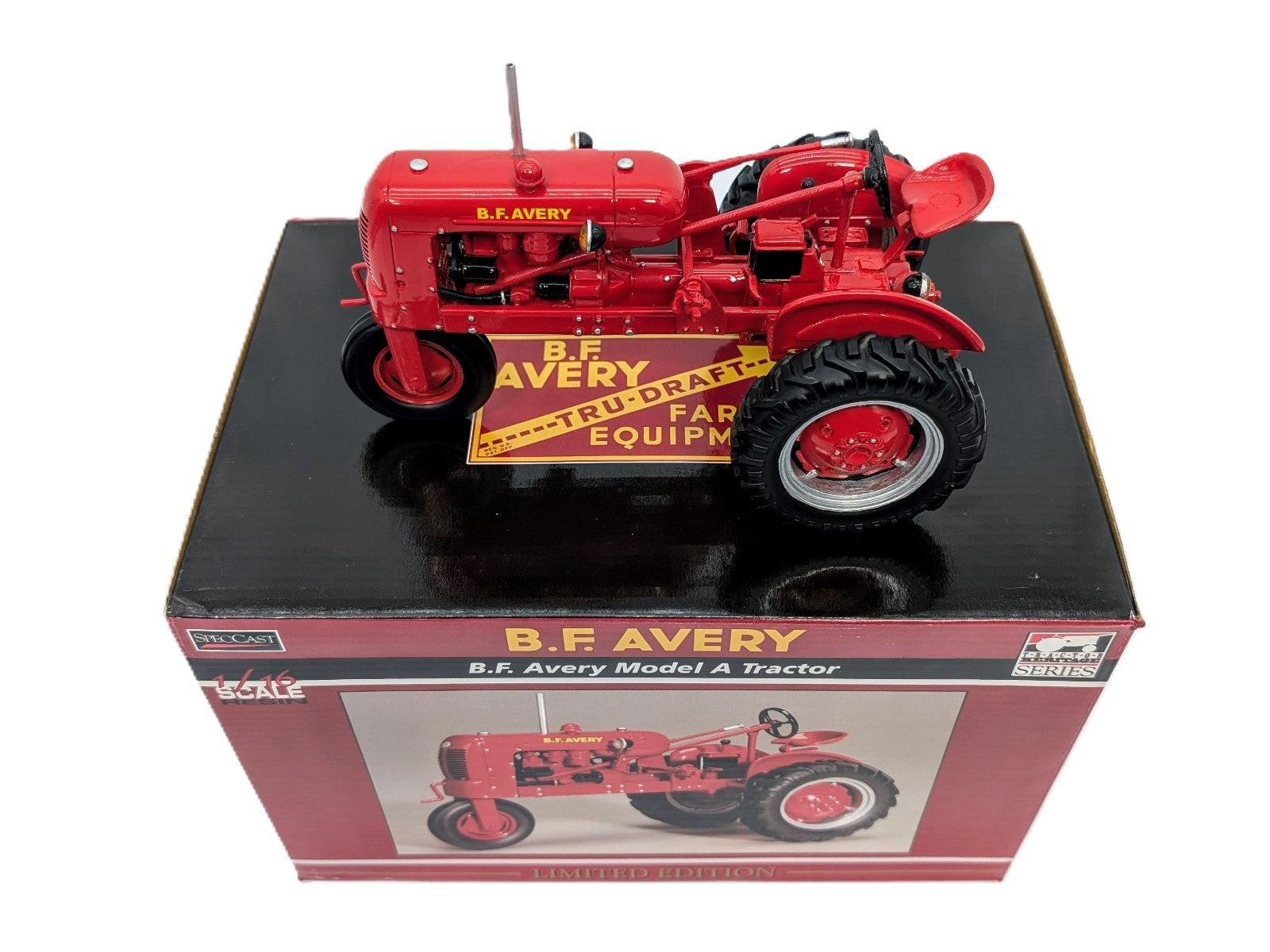 1/16 B.F. Avery Model A Tractor With Single Front Wheel.