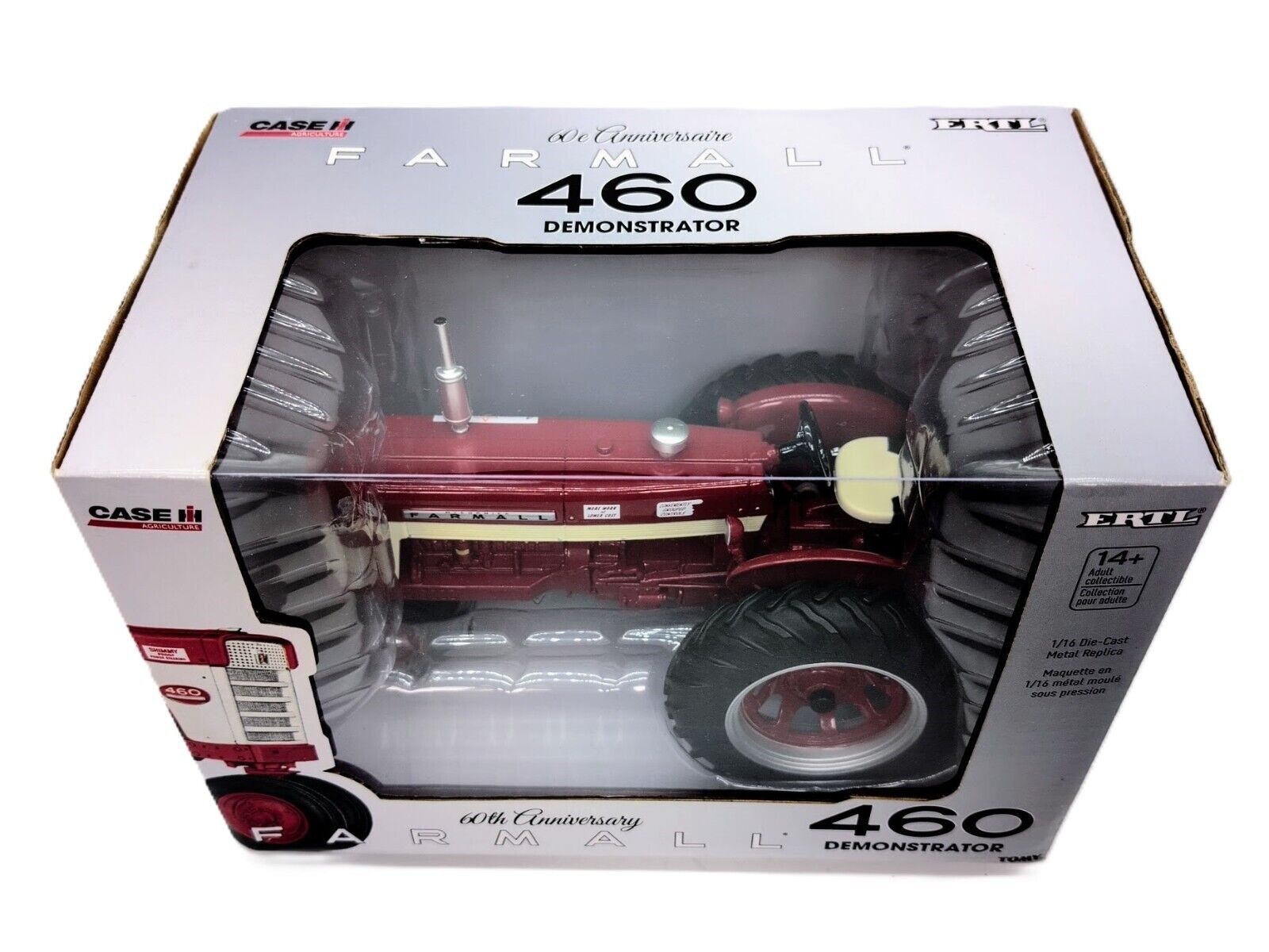 1/16 International Harvester Farmall 460 Demonstrator Tractor 60th Anniversary - Farm Toy