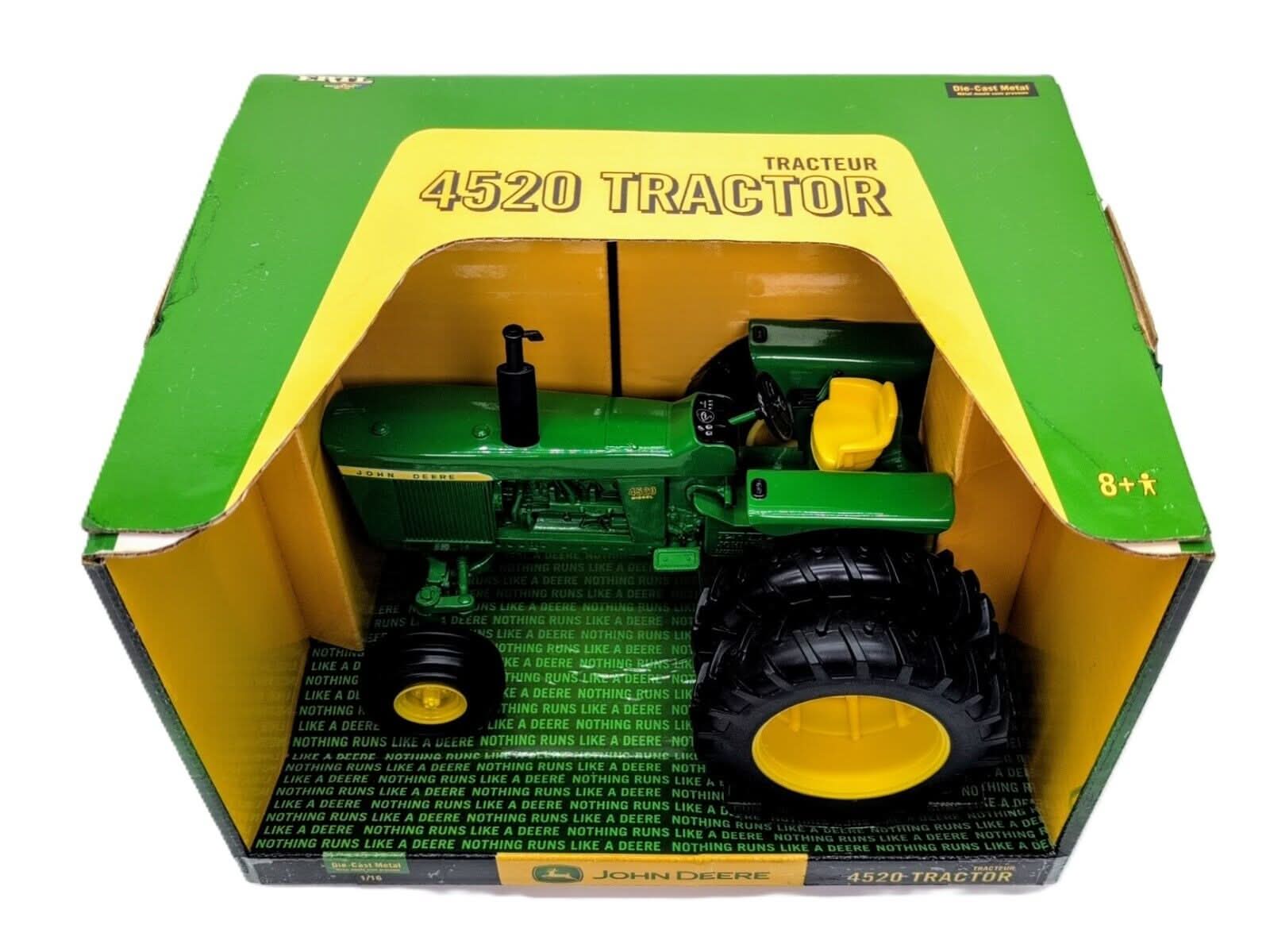 1/16 John Deere 4520 Diesel Tractor W/ Duals, Open Station 