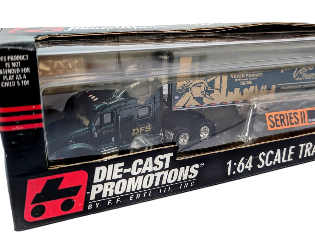 1/64 Peterbilt Tractor Trailer DFS Trucking Series 2 DCP Stock#30225.
