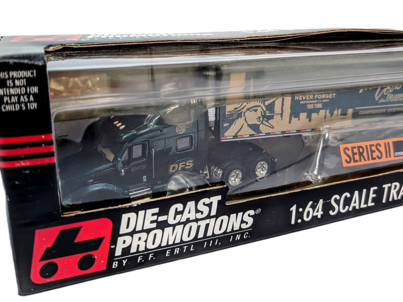 1/64 Peterbilt Tractor Trailer DFS Trucking Series 2 DCP Stock#30225.