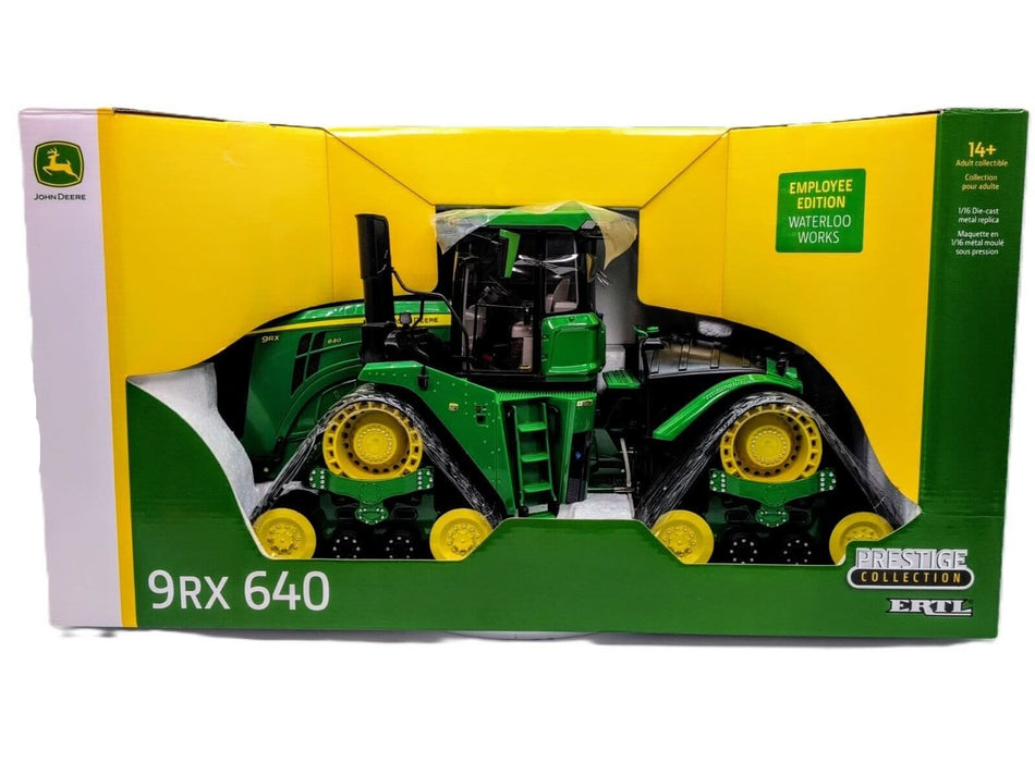 1/16 John Deere 9RX 640 EMPLOYEE Ed. Tracked 4wd Tractor Prestige Edition - Farm Toy Tractor