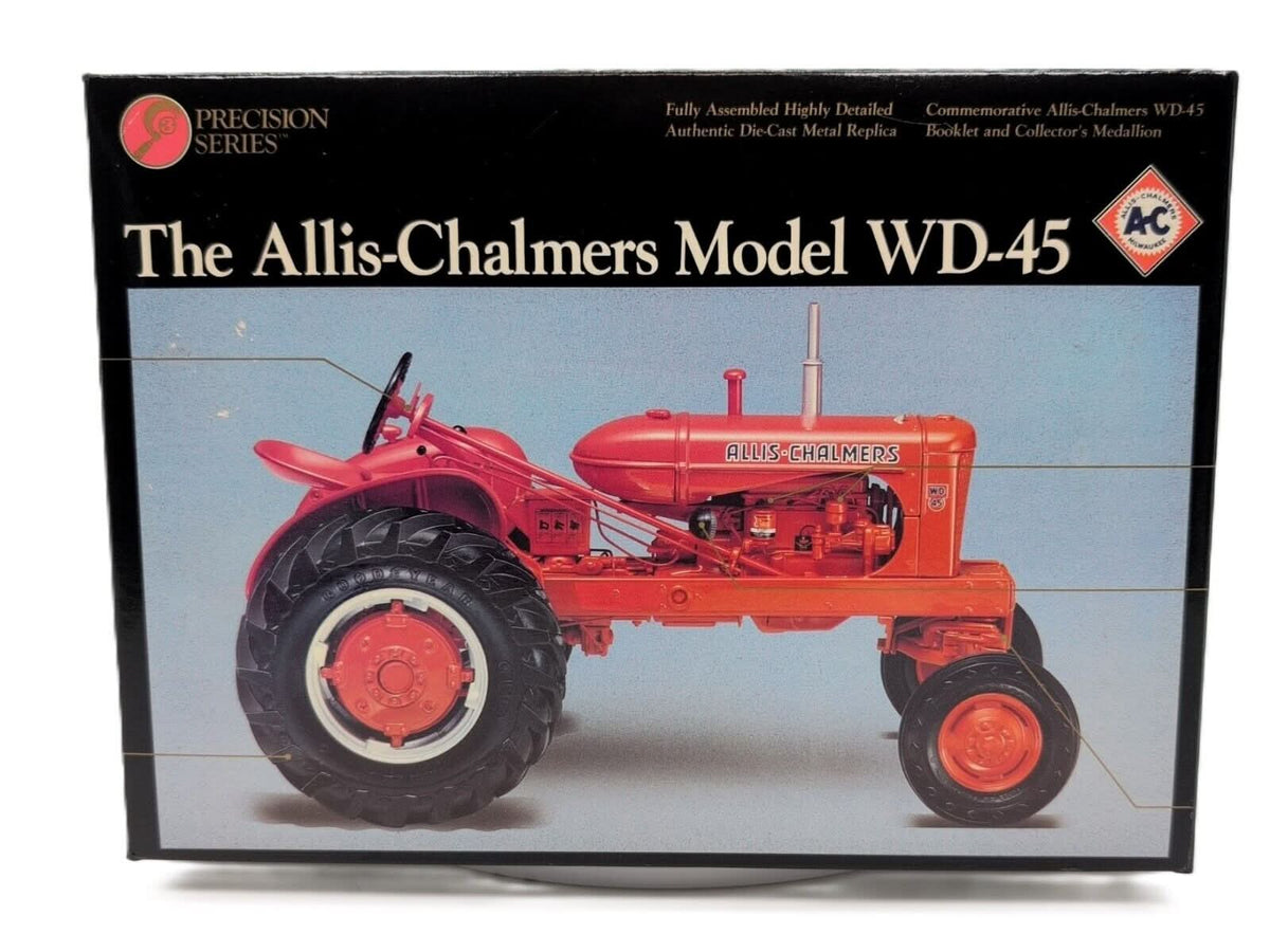 1/16 Allis Chalmers WD-45 Tractor With Wide Front, Precision Series #3 - Farm Toy