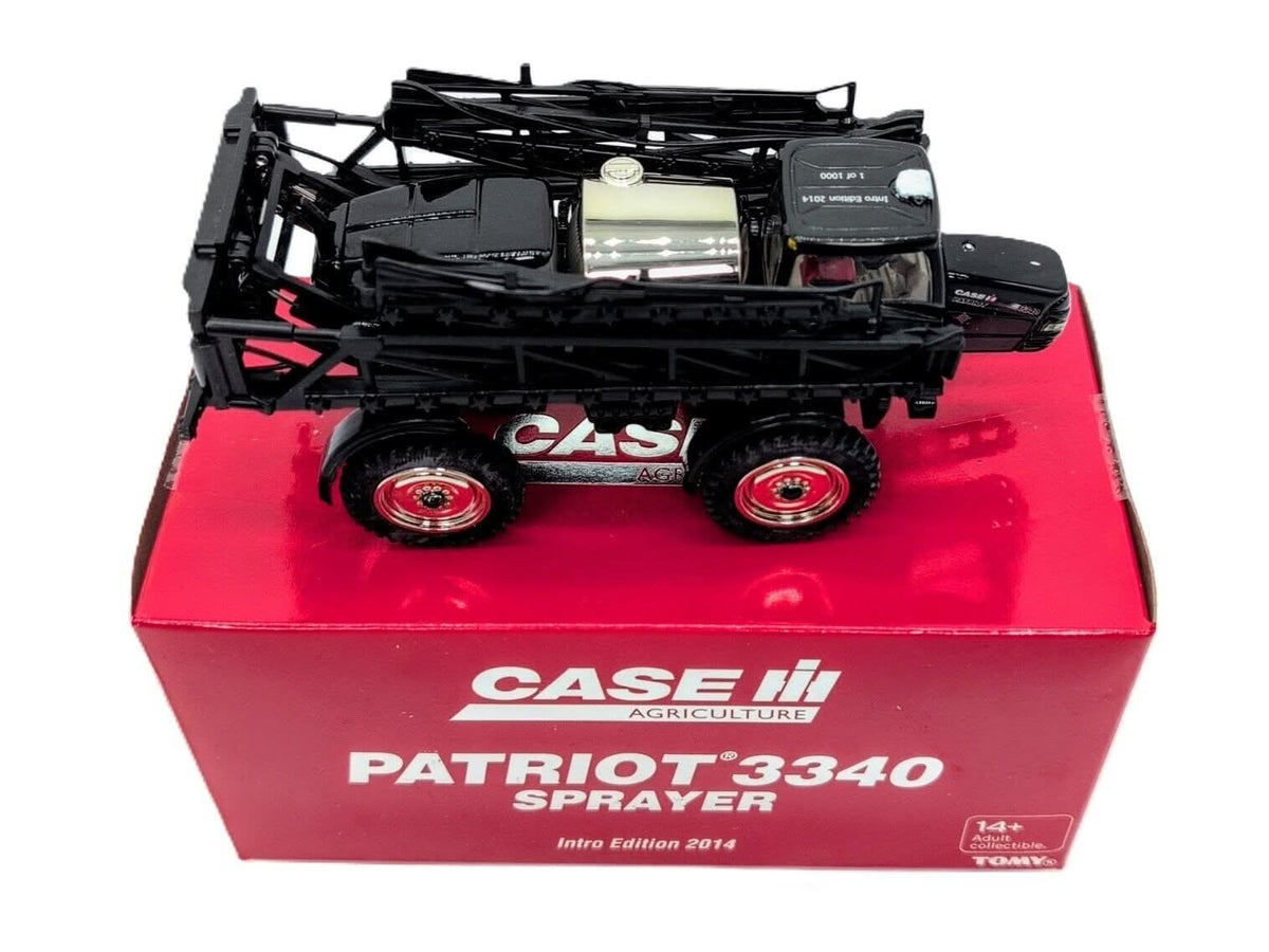 1/64 Case IH 3340 Self Propelled Sprayer, Black Chrome Intro Edition 2014 - Farm Toy Tractor