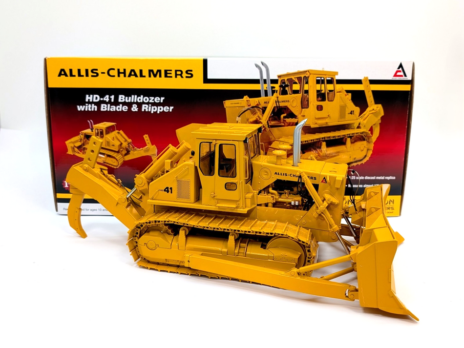 1/25 Allis Chalmers HD-41 Crawler Bulldozer With Ripper