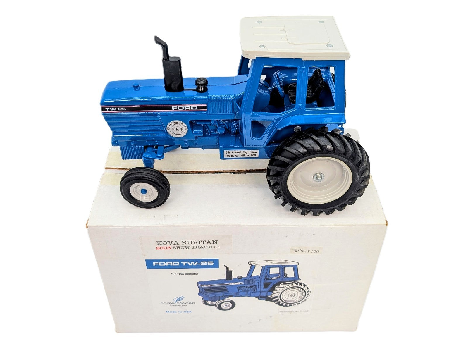 1/16 Ford TW-25 Nova Ruritan 2003 Show Tractor Scale Models (65 of 100).