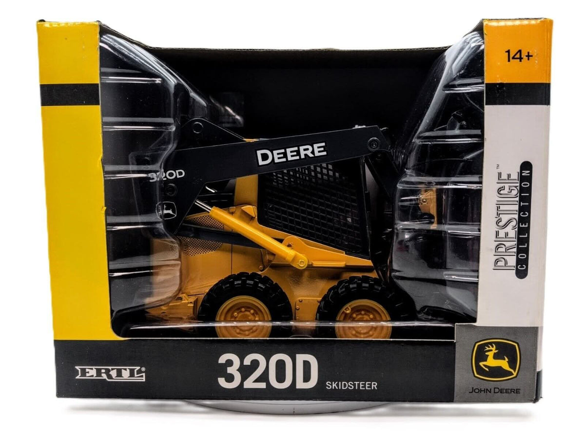 1/16 John Deere 320D Skid Steer Loader Diecast Ertl - Farm Toy