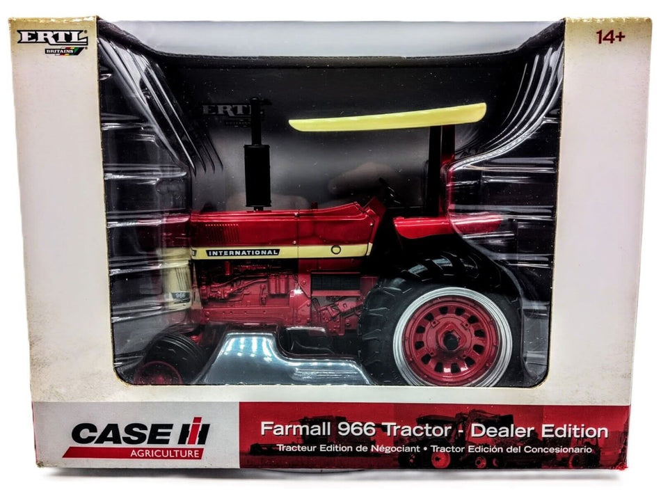 1/16 International Harvester Farmall 966 Tractor With Wide Front Canopy, Dealer Edition