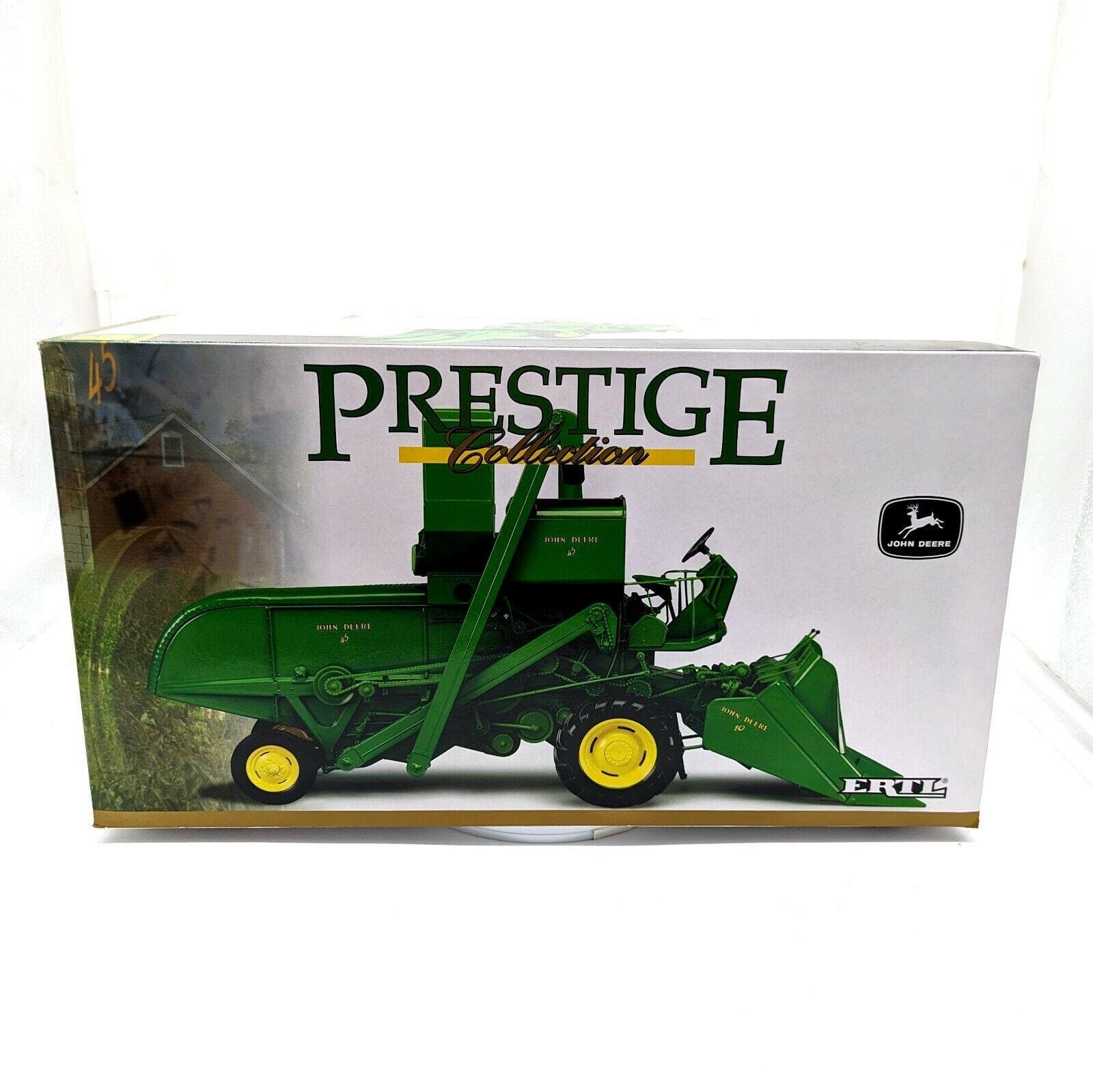 John Deere 45 Combine Prestige Collection By Ertl 1/16 Scale.