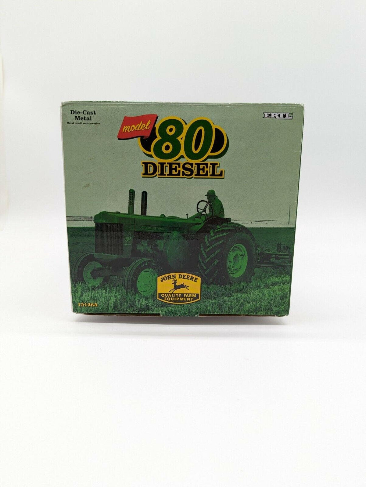 2005 ERTL, John Deere The Model 80 Diesel Tractor, 50th Anni. 1/16, #15126A.