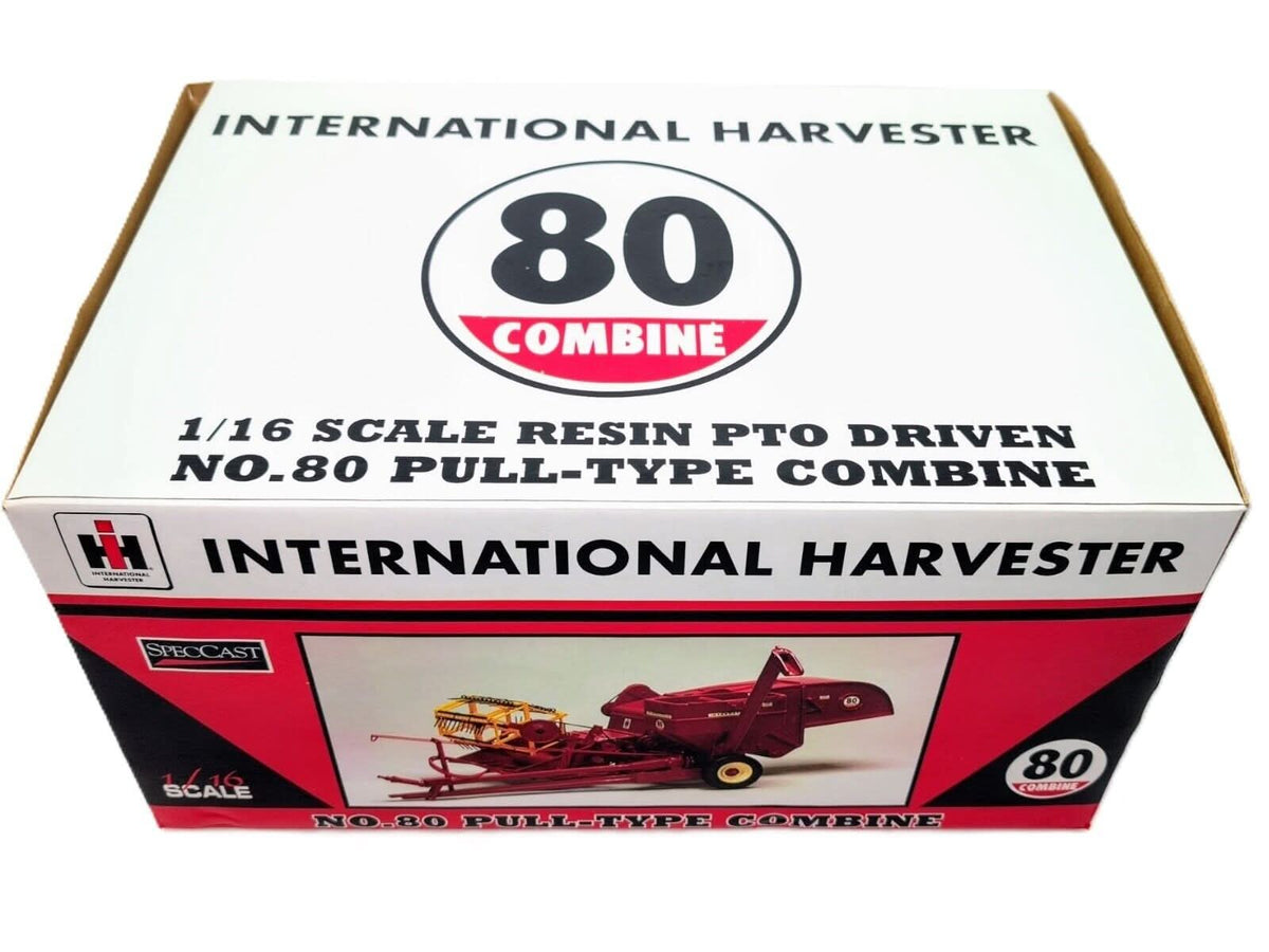 1/16 International Harvester Model 80 Pull Type Combine - Farm Toy