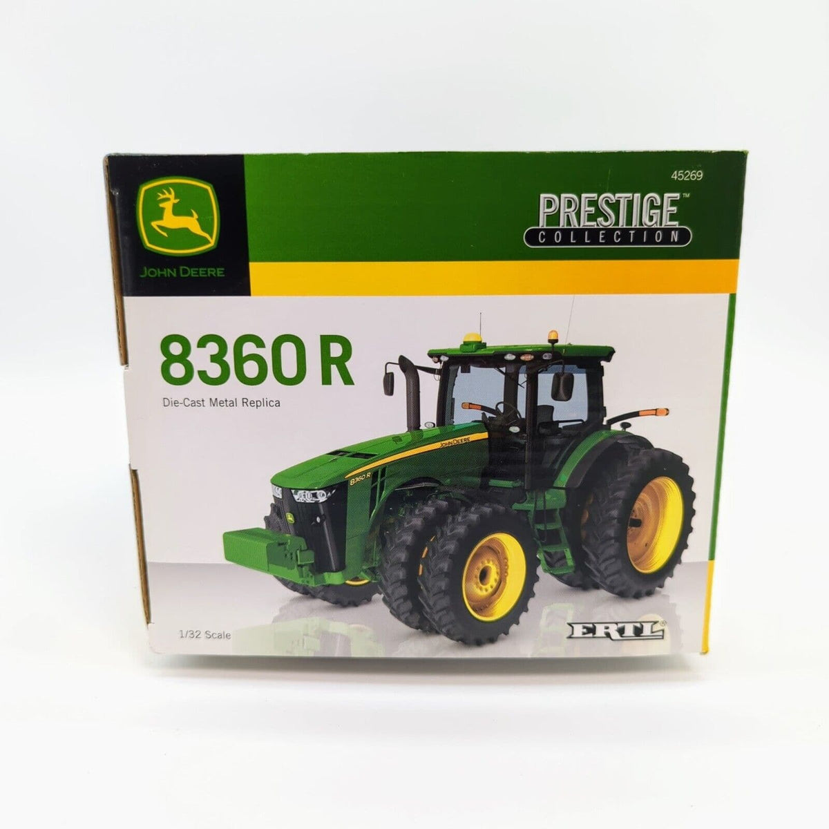 1/32nd Scale John Deere 8360R Front And Rear Duals 4wd Prestige Collection.