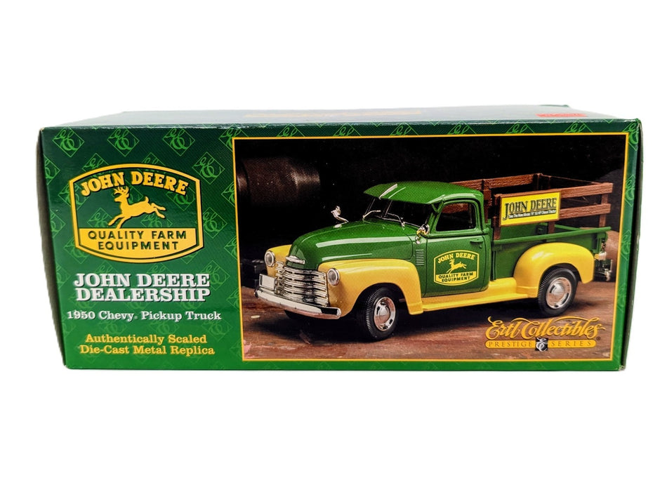 1/25 John Deere Dealership 1950 Chevy Stake Pickup Truck Prestige