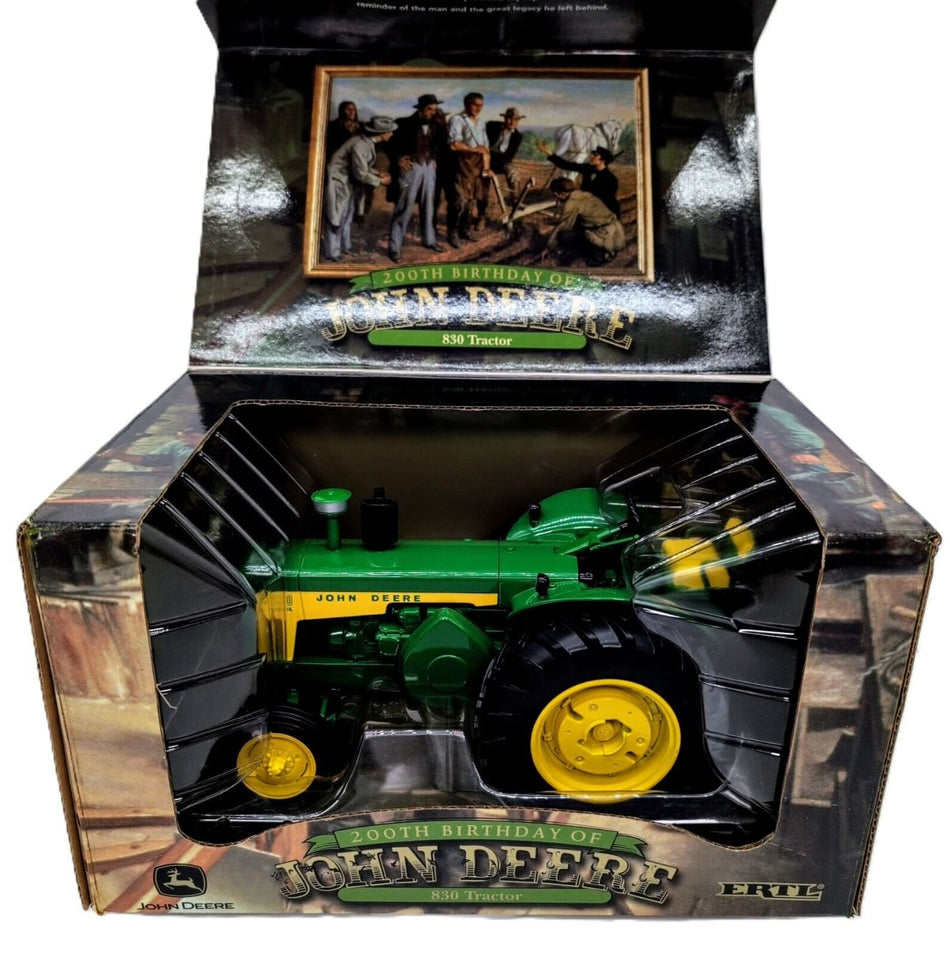 1/16 John Deere 830 Diesel Tractor, 200th Birthday Edition - Farm Toy