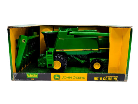1/28 Farm Toy 9610 John Deere Combine With Duals.