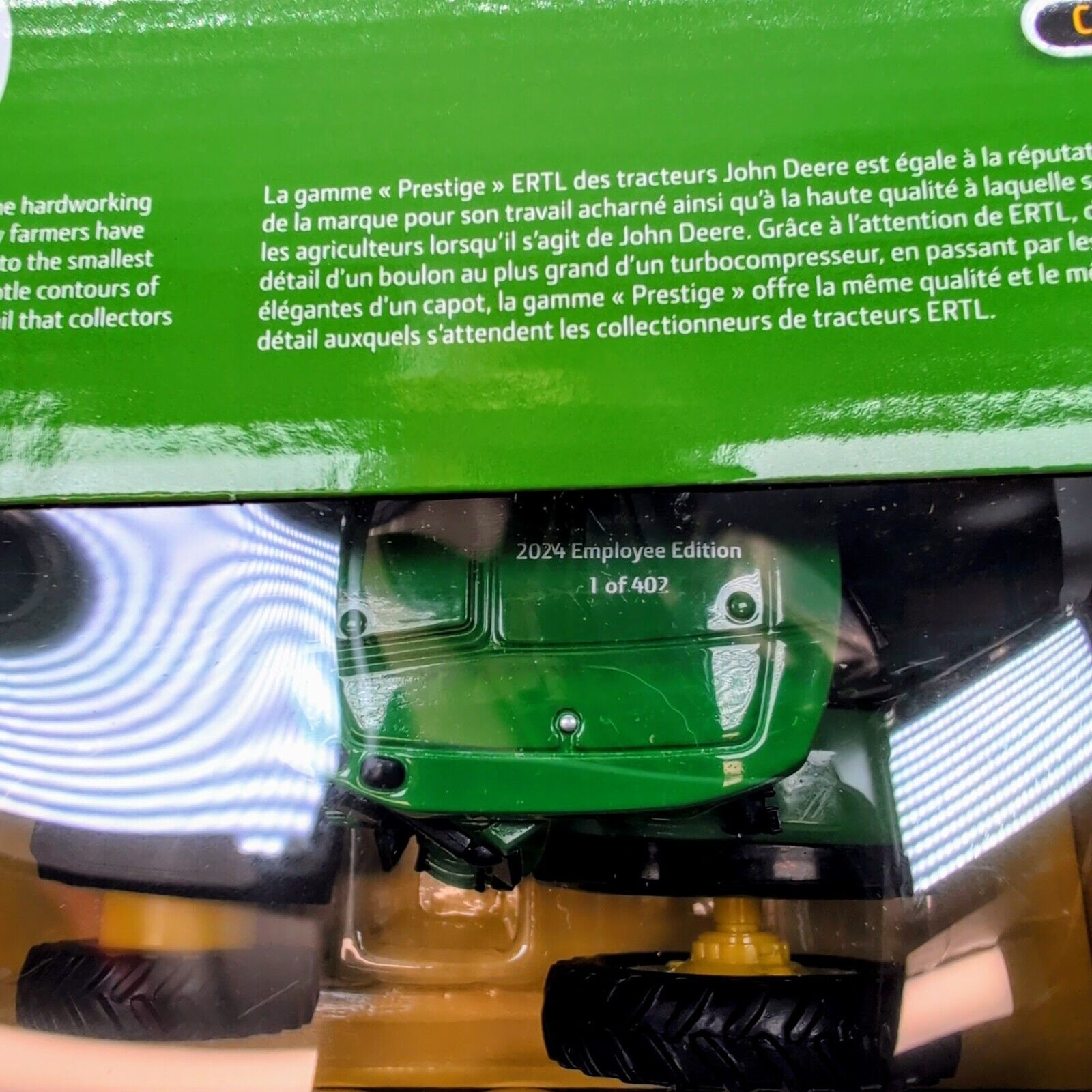 1/32 John Deere 8R 370 Tractor With Duals On Front & Rear, Prestige EMPLOYEE ED. 
