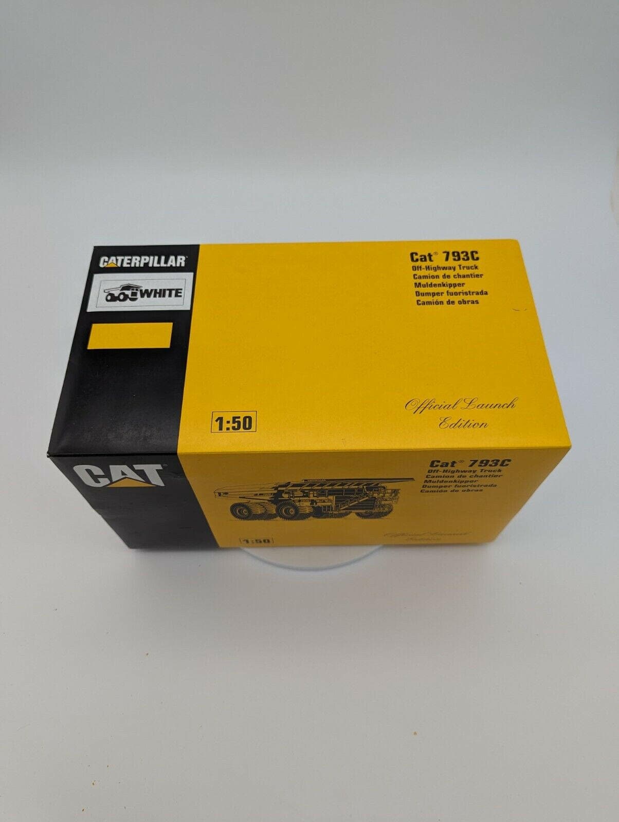 NZG 1/50 Scale Diecast 403 - Caterpillar Cat 793C Off Highway Truck - White.