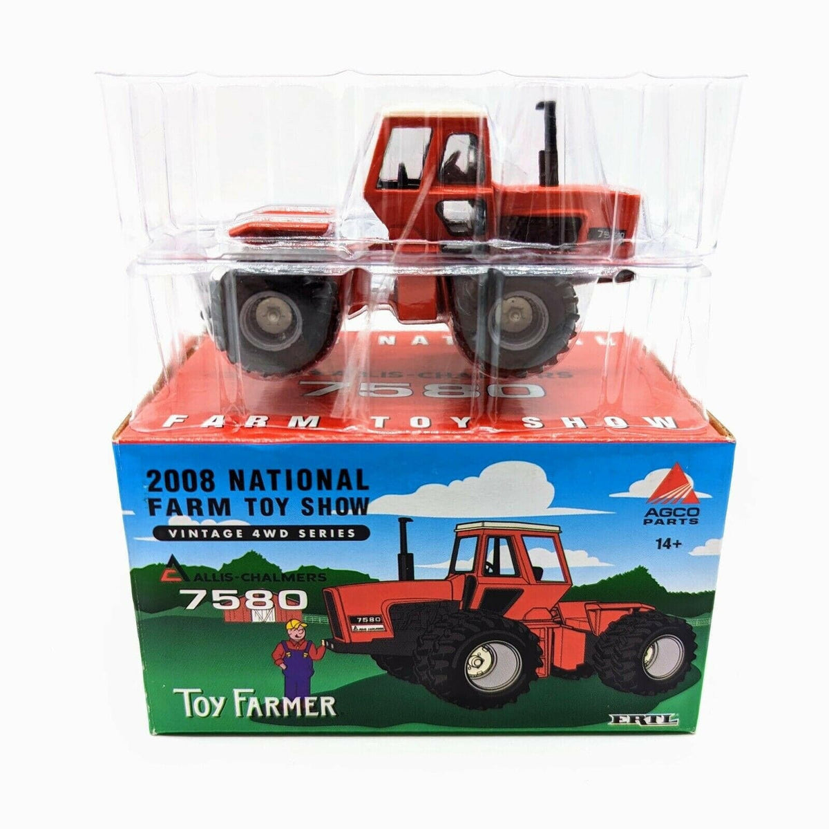 2008 Ertl Toy Farmer 4WD Series 1/64 Allis Chalmers 7580 #29710P NIB.