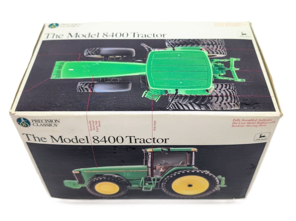 1/32 John Deere 8400 Tractor #8 Precision Ertl - Farm Toy Tractor