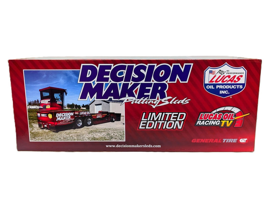 1/16 Red Decision Maker Pulling Sled.
