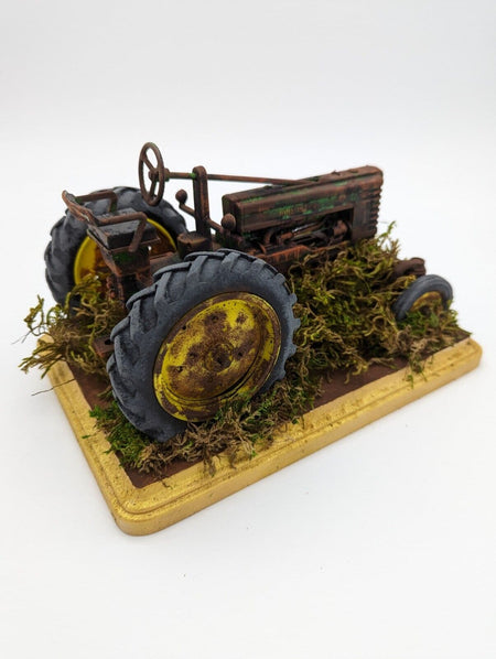 ERTL John Deere, Model B Tractor, 1/16 Scale, Diecast Distressed