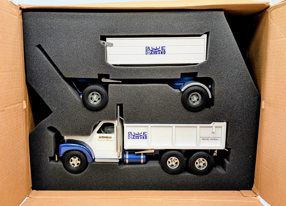 Fred Thompson & Smith Miller Blue Diamond Truck and Trailer Set