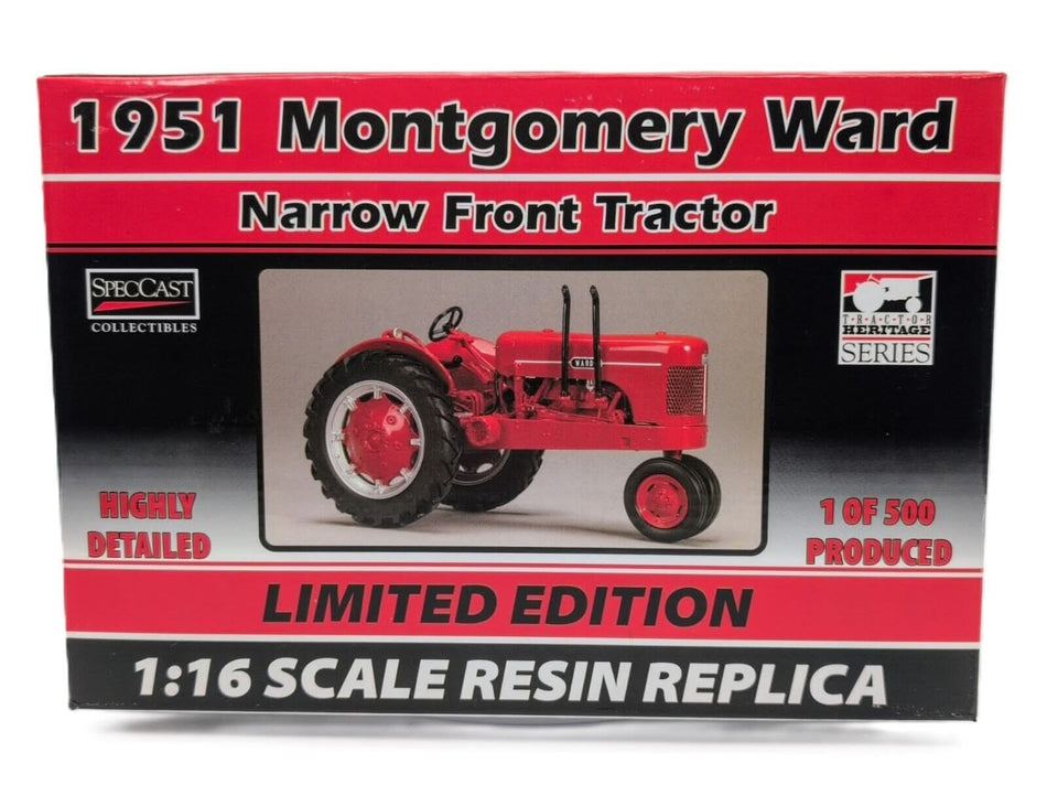 1/16 Montgomery Ward 1951 Tractor With Narrow Front - Farm Toy