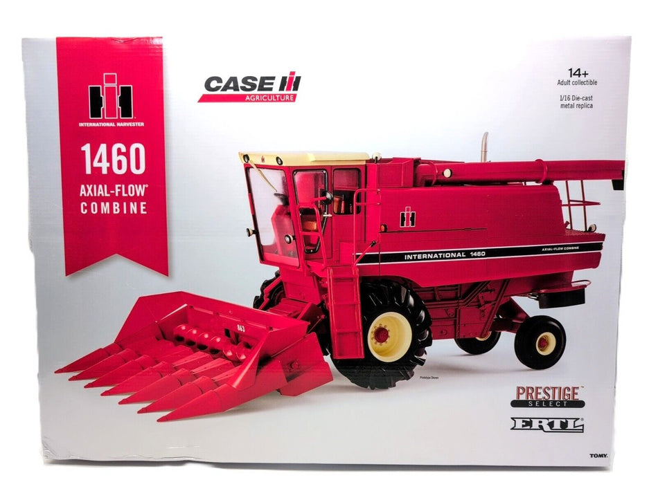 1/16 International 1460 Combine Corn & Grain Head ERTL Case IH Prestige ZFN44291