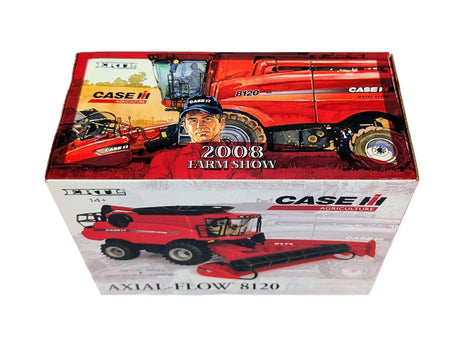 1/64 Case IH 8120 Combine, 2008 Farm Show, Dusty Chaser.