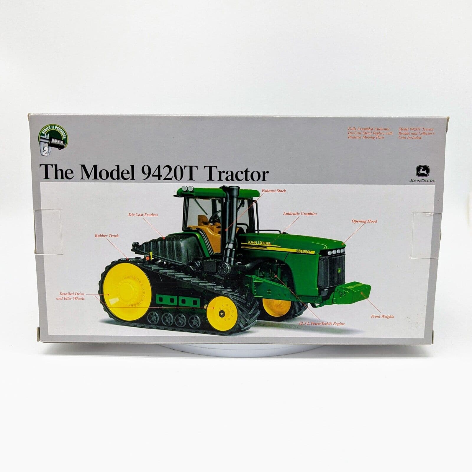 John Deere 9420T Tractor 1/32 Vintage 2002 ERTL PRECISION SERIES #2 OEM Sealed.