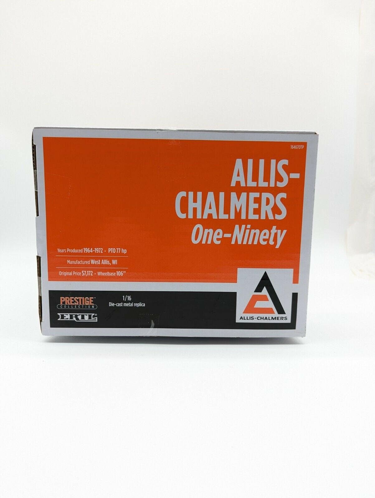 2023 Chaser 1/16 ALLIS-CHALMERS NFTM 190 One Ninety Tractor w/Duals BLACK.