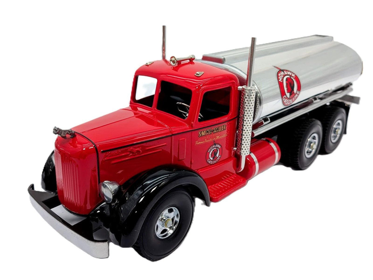 Fred Thompson Smith Miller Mohawk Gasoline Tanker Truck w/ Pup Trailer.