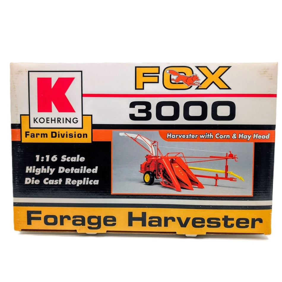 1/16 Fox 3000 Pull Type Forage Harvester With Corn & Hay Head