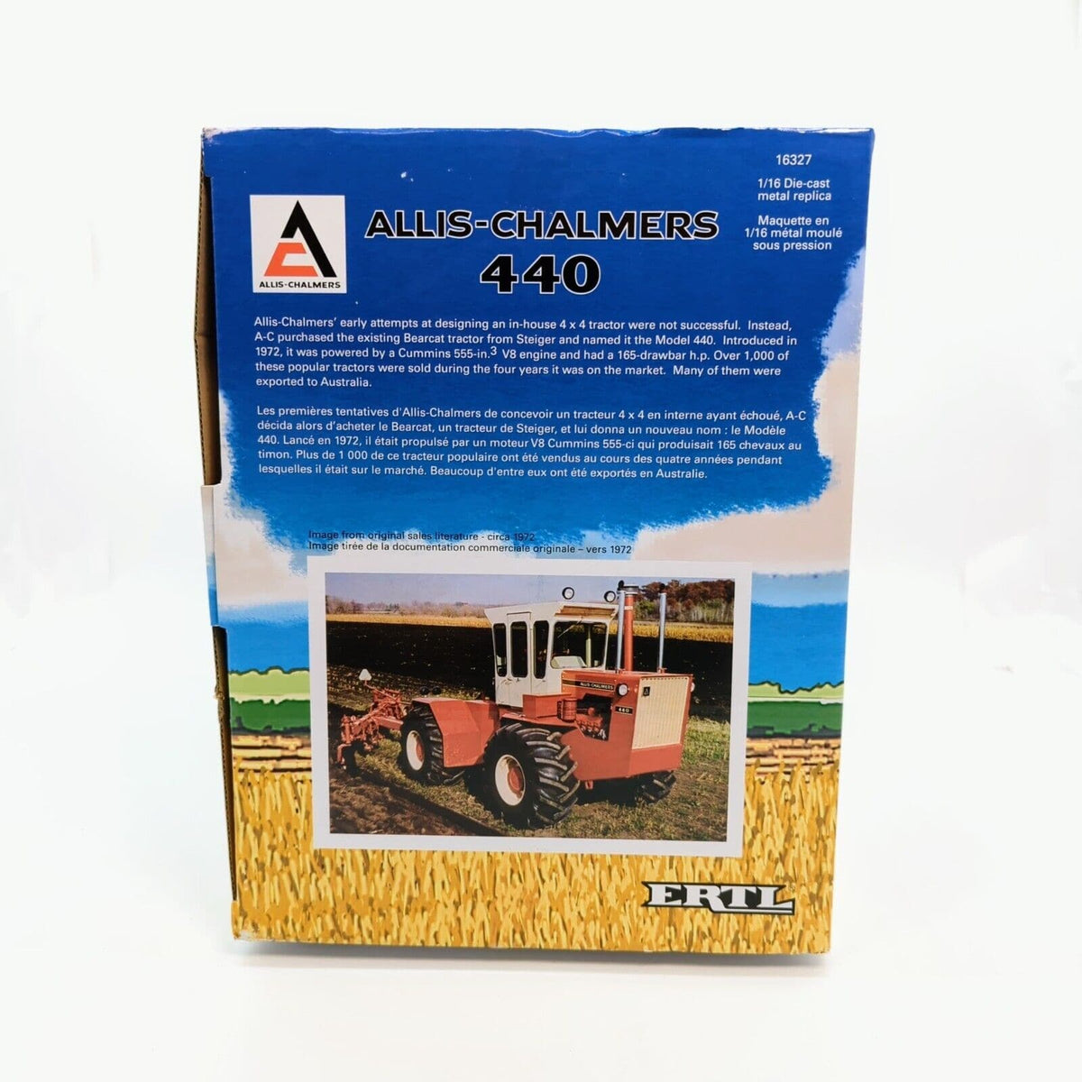 1/16 Allis Chalmers 440 4Wd Tractor, Toy Farmer Anniversary