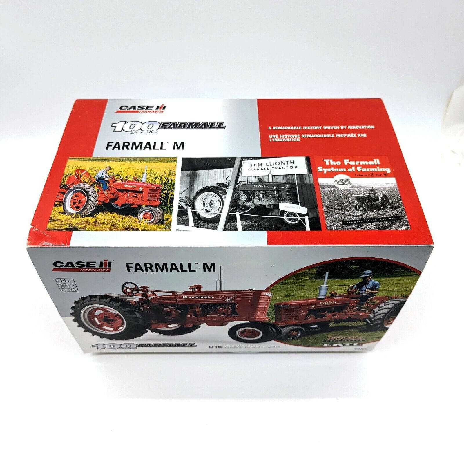 1/16 FARMALL M SPECIAL EDITION  "100 years of Farmall" limited production.