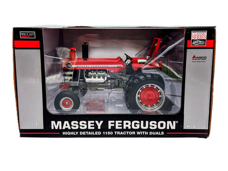 1/16 Massey Ferguson 1150 Tractor With Duals & ROPS, Toy Tractor Times.