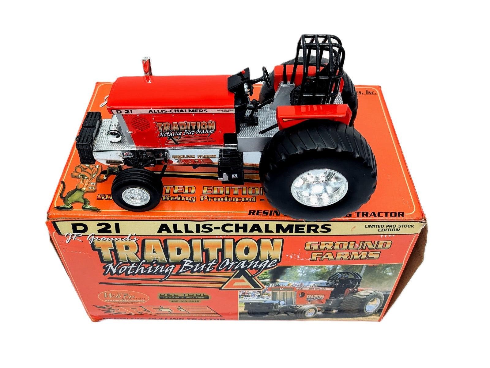 1/16 Allis Chalmers D-21 Tradition Nothing But Orange Pro Stock Pullin