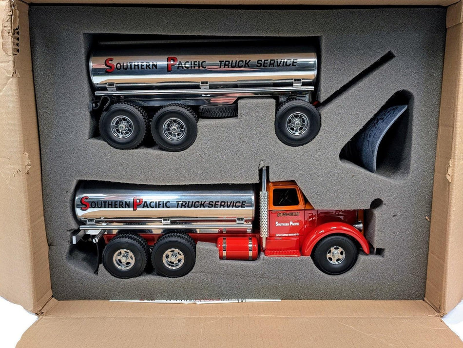 Smith Miller Southern Pacific Tanker Truck and Trailer Quality Metal Replica