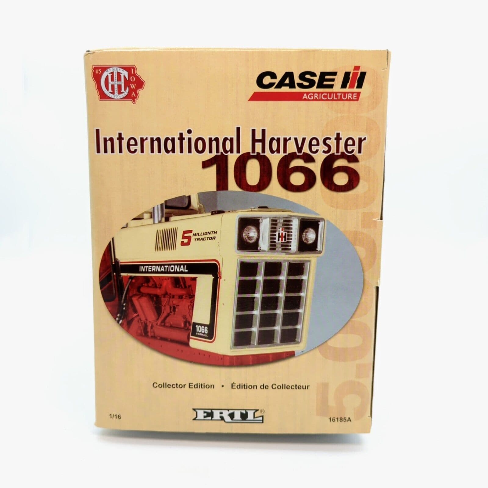 ERTL 1/16 IH International 1066 5 Millionth Edition Red Power Roundup