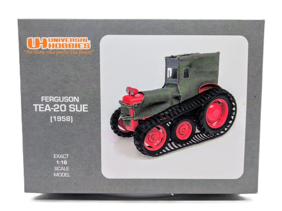 1/16 1958 Ferguson TEA-20 Sue Track Tractor - Farm Toy Tractor