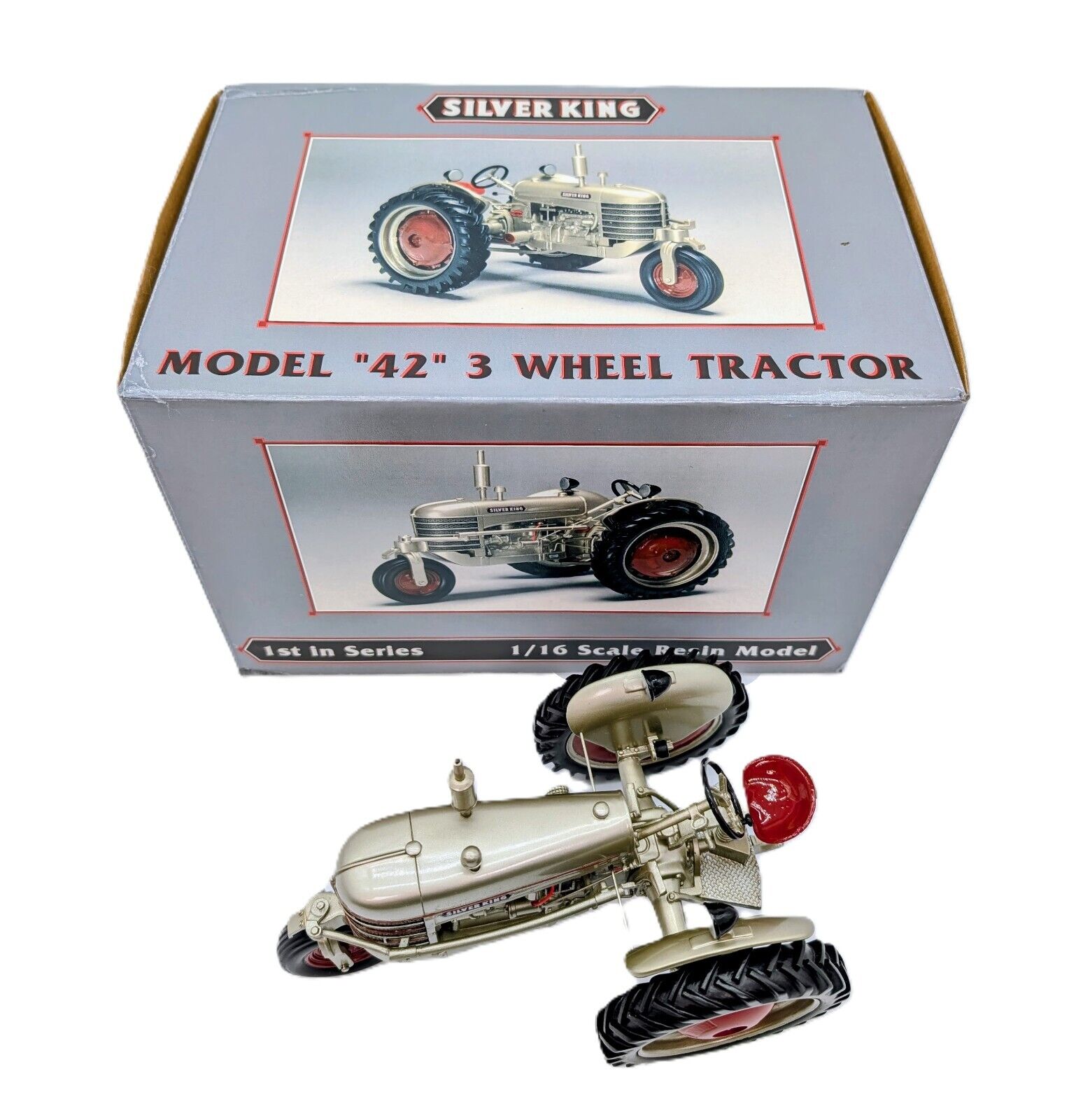 1/16 Silver King Model "42" 3 Wheel Tractor 