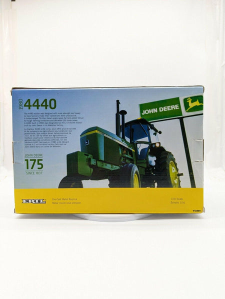 John Deere 4440 Gold Chaser Toy Tractor 175th Ann. Edition Ertl 1/16 Scale.