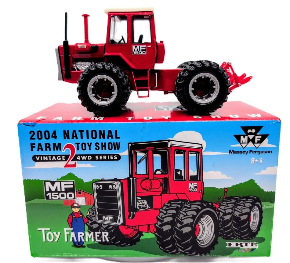 1/32 Massey Ferguson 1500 Vintage 4WD Tractor, 2004 Toy Farmer Show Edition - Farm Toy Tractor