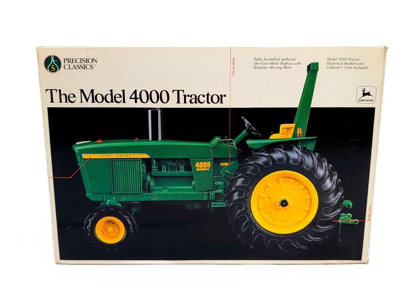 1/16 John Deere 4000 Tractor W/ Narrow Front & Rops, Precision Series #5 Custom.