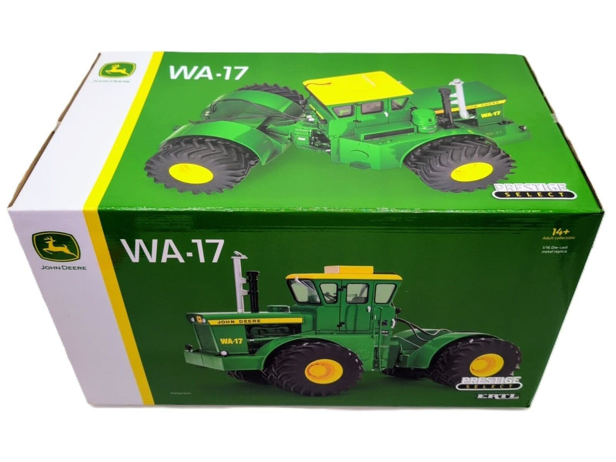 1/16 John Deere Wagner WA-17 4WD Tractor With Duals, Prestige Select Series 