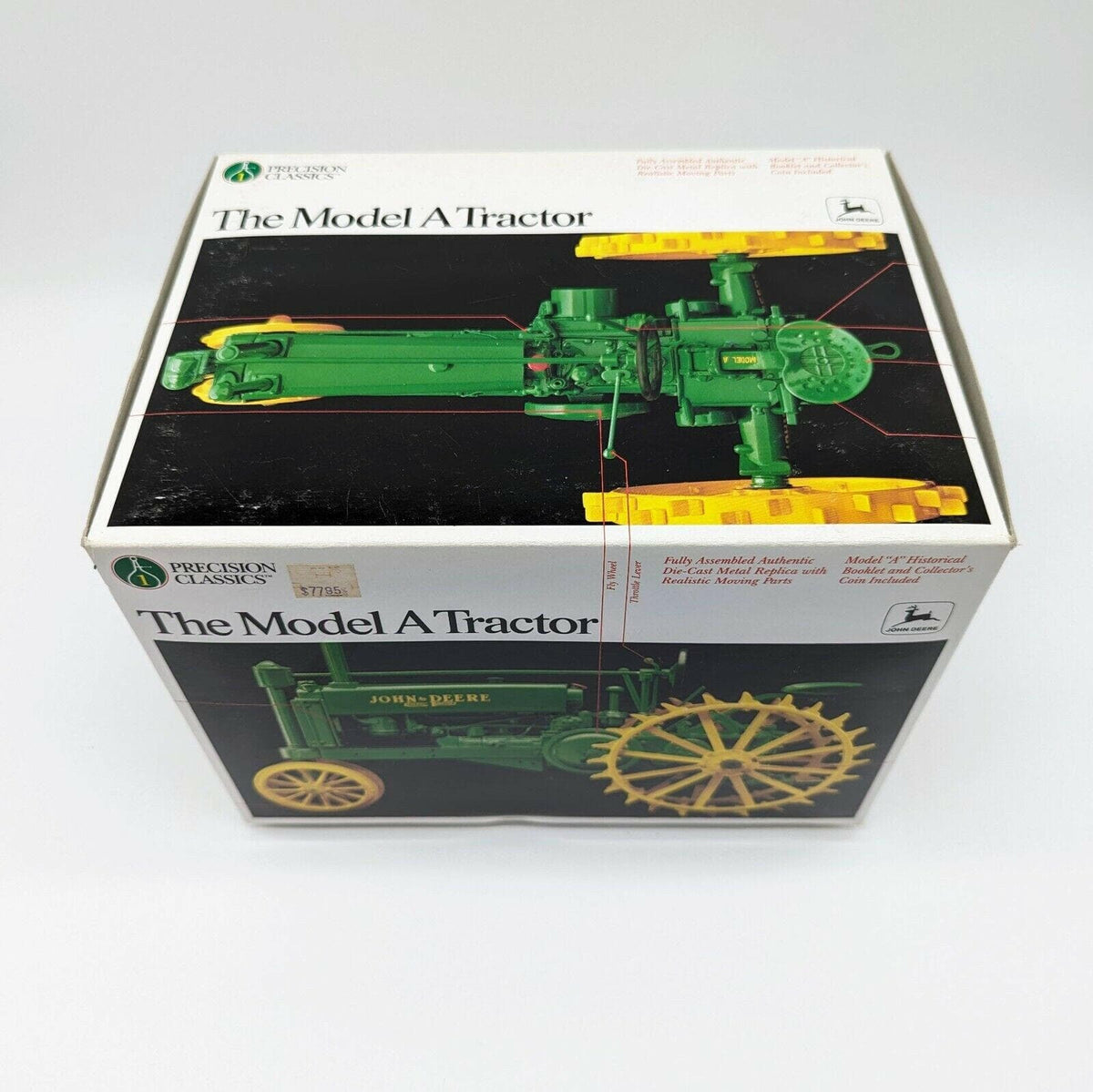 John Deere Model A Tractor 1/16 Vintage 1990 ERTL Precision Classics #1 NIB.