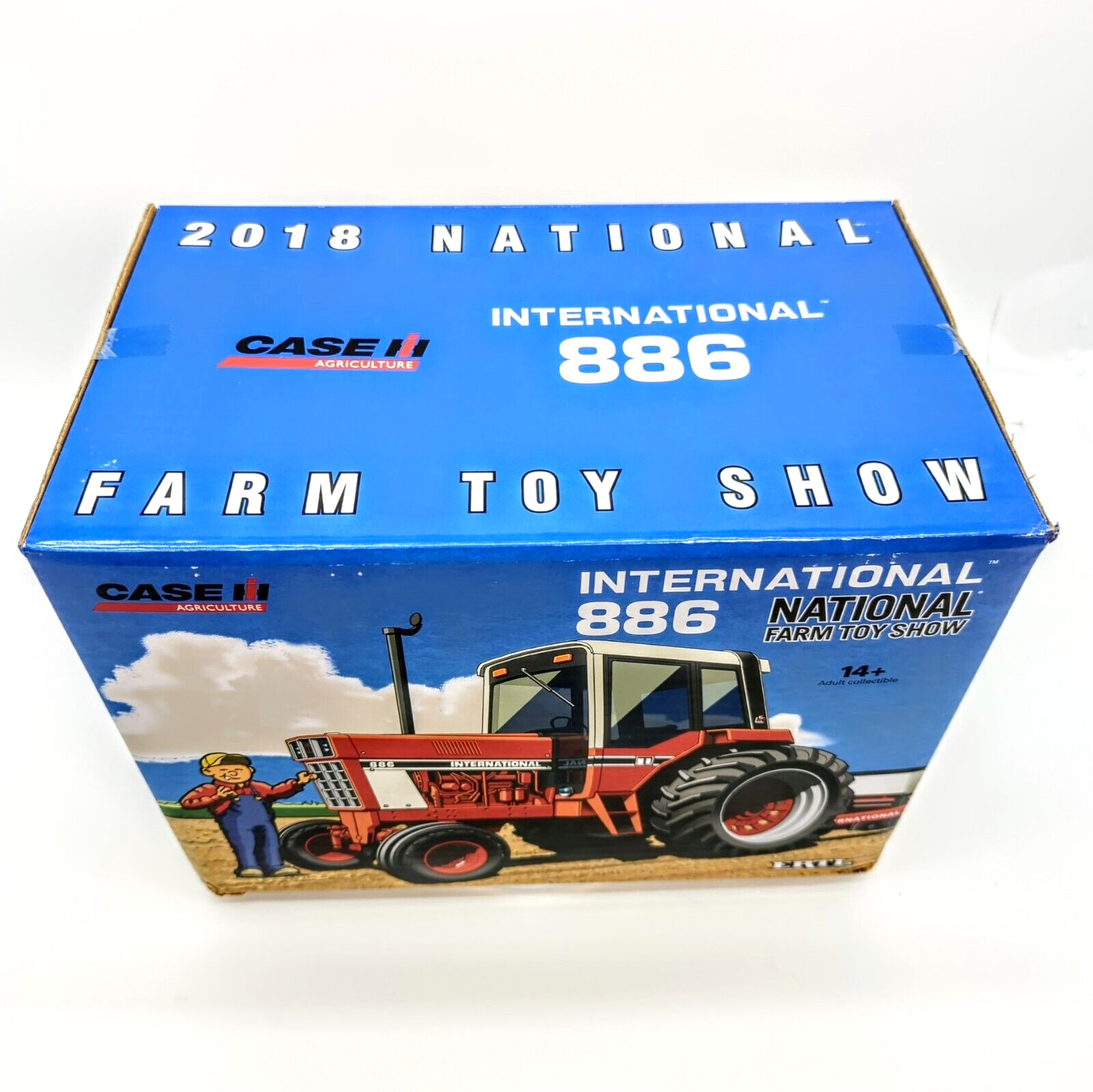 "International Harvester 886 Cab ERTL toy, perfect for farm play"