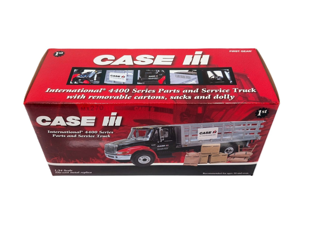 1/34 Case IH 4400 Series Parts & Service Truck Stake Body by First Gear.