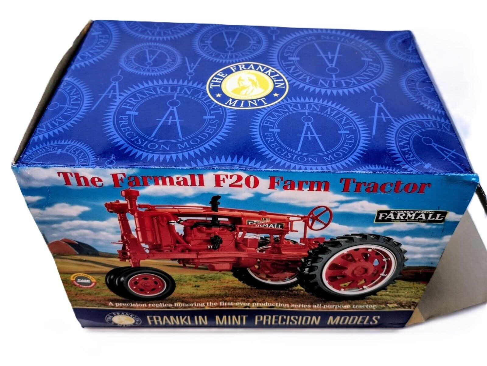 1/16 Farmall F-20 Tractor Franklin Mint Precision Models - Farm Toy Tractor