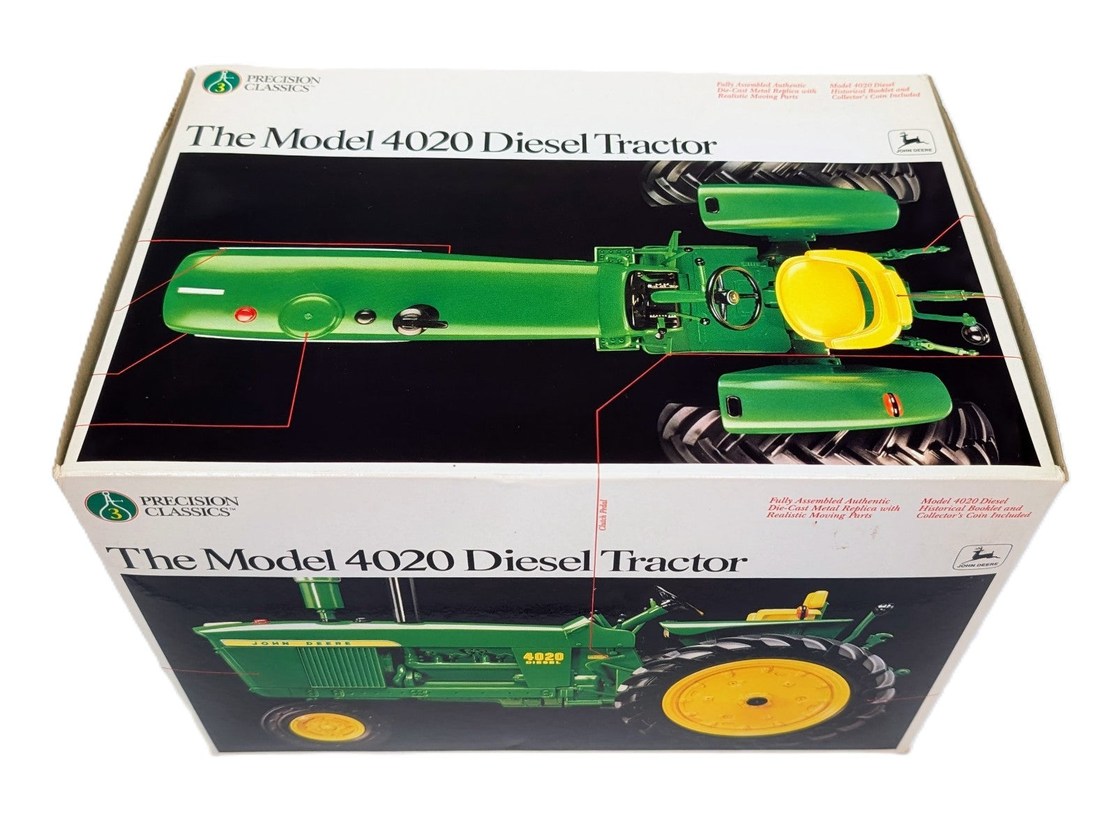1/16 John Deere 4020 Diesel Tractor Narrow Front, Precision Series #3.